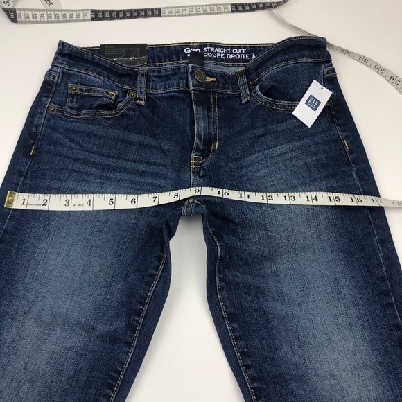 NWT GAP Straight Cuff Jeans - Picture 4 of 8